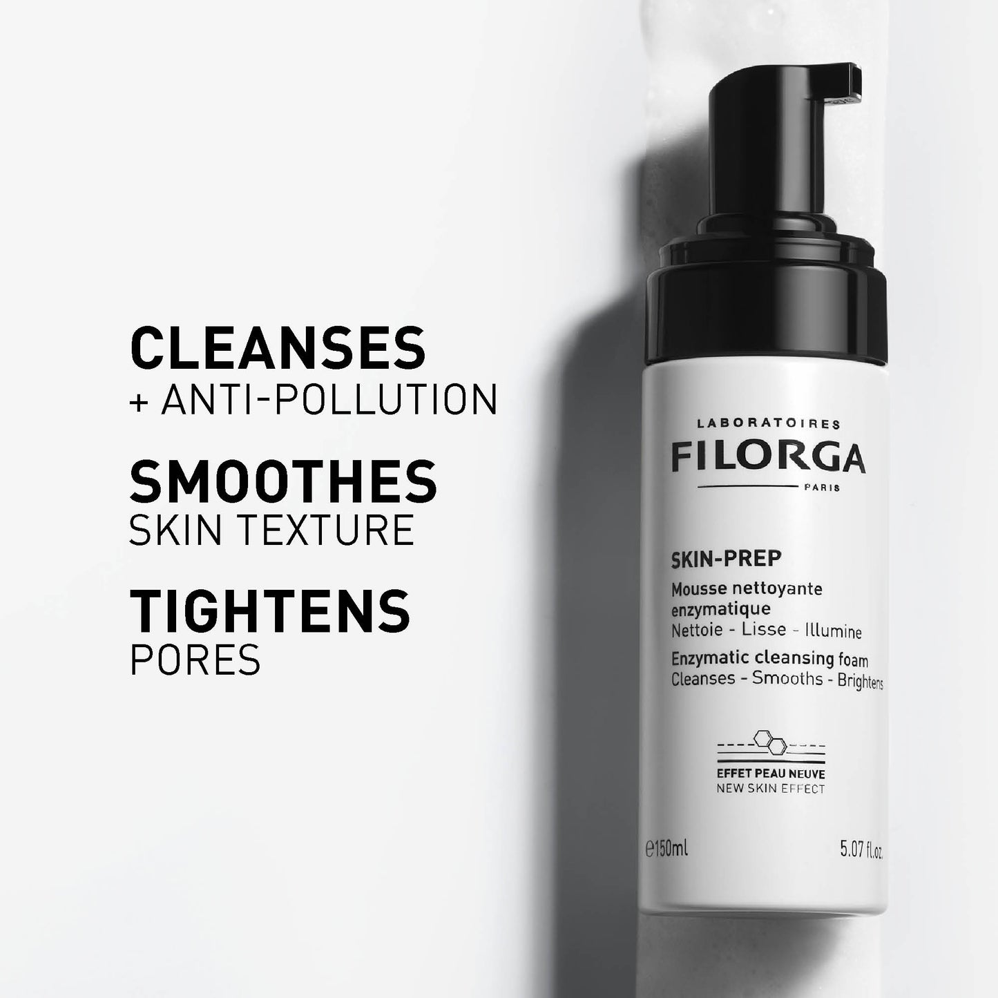 Skin-Prep Enzymatic Foam Cleanser – 150 ml