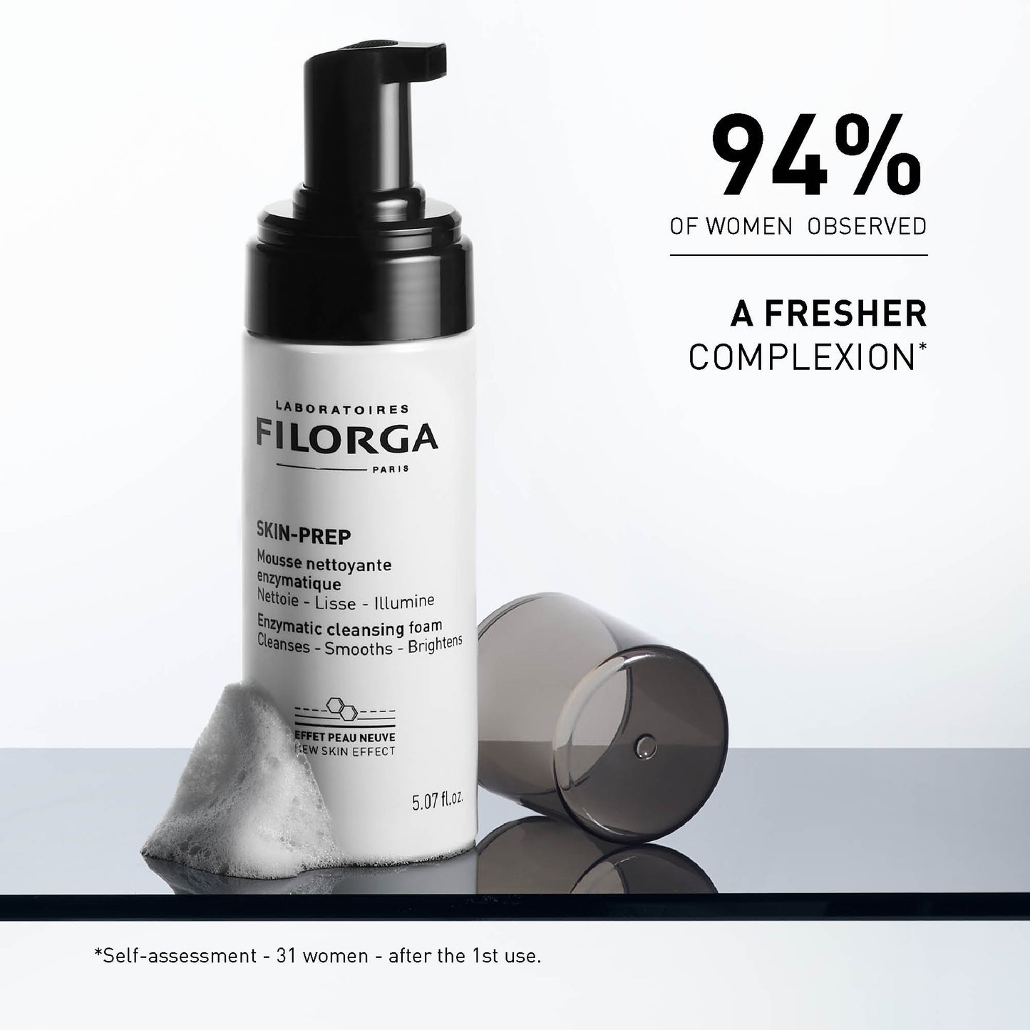 Skin-Prep Enzymatic Foam Cleanser – 150 ml
