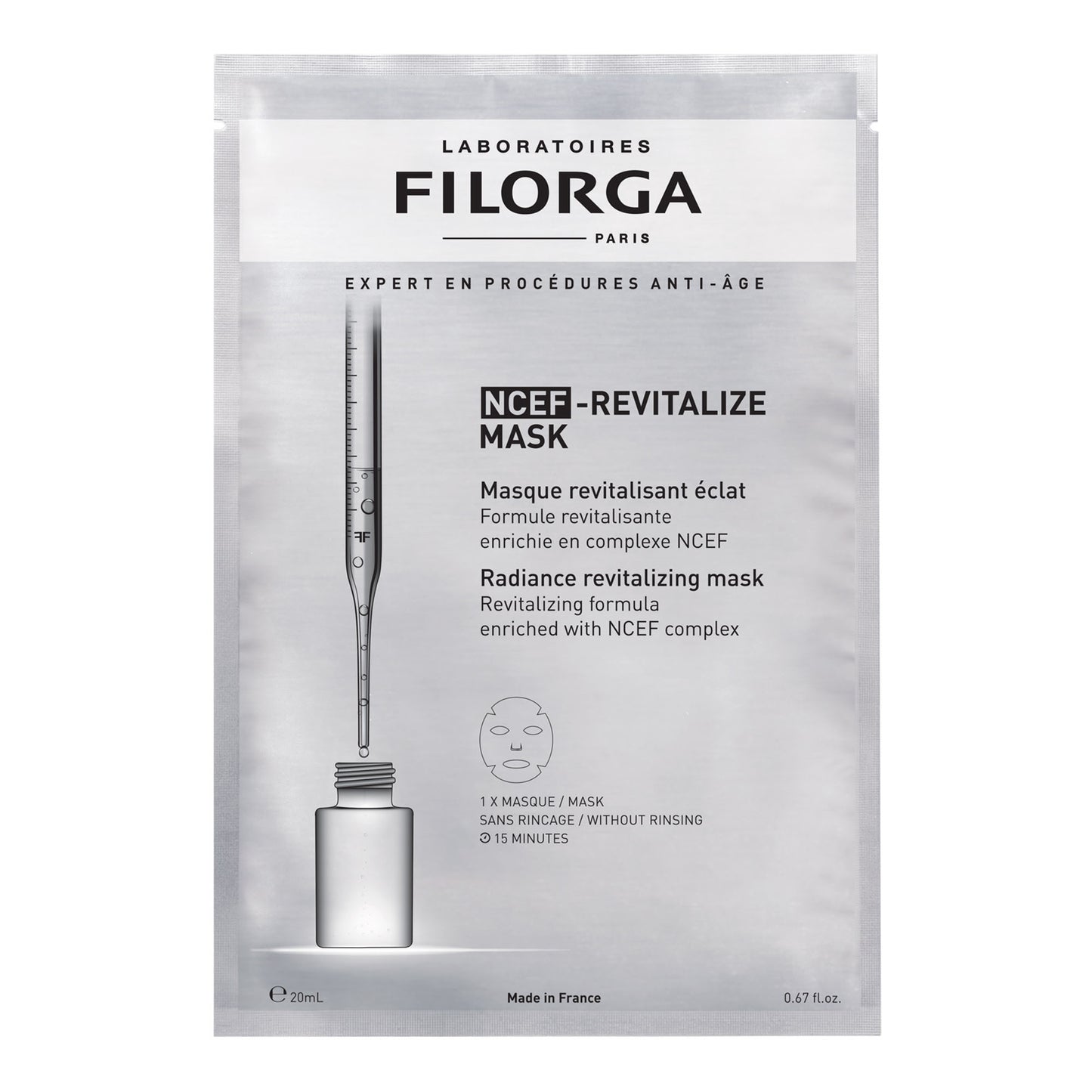 NCEF Revitalize Sheet Mask – 1 Mask