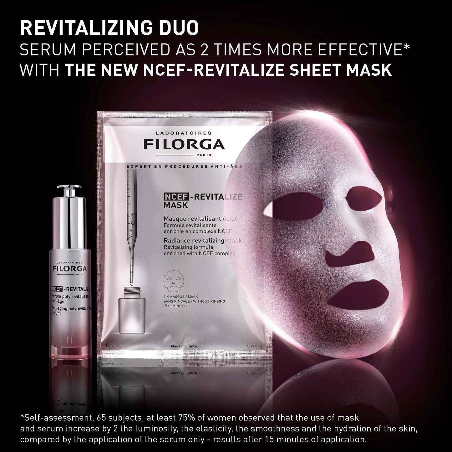 NCEF Revitalize Sheet Mask – 1 Mask